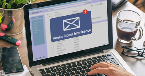 Avoid the risk - renew your licence early